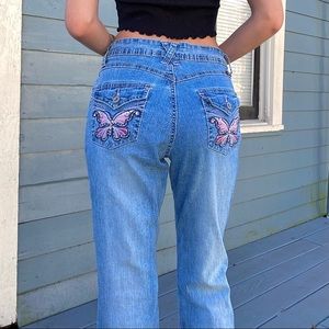 ‘Angels’ Butterfly Jeans